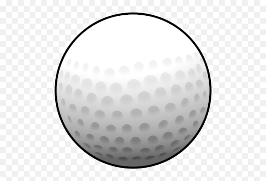 Golf Ball Clip Art Free Vector Clipart - Cartoon Transparent Background Golf Ball Emoji,Golf Ball Clipart