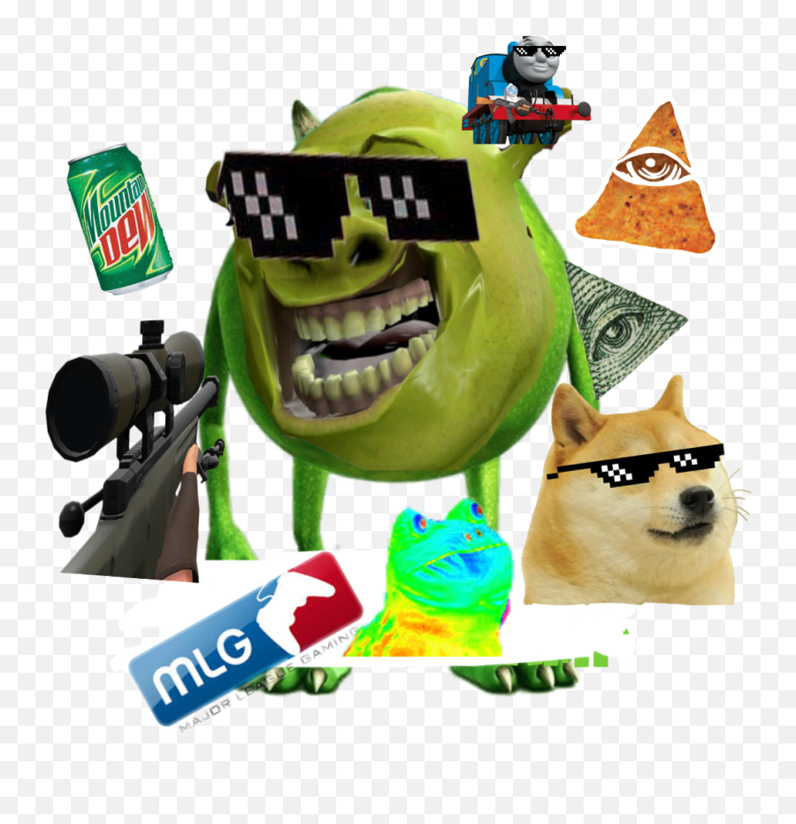 Mlg Shrek Sticker By Justin Treger - Shrek Png Mlg Emoji,Shrek Transparent