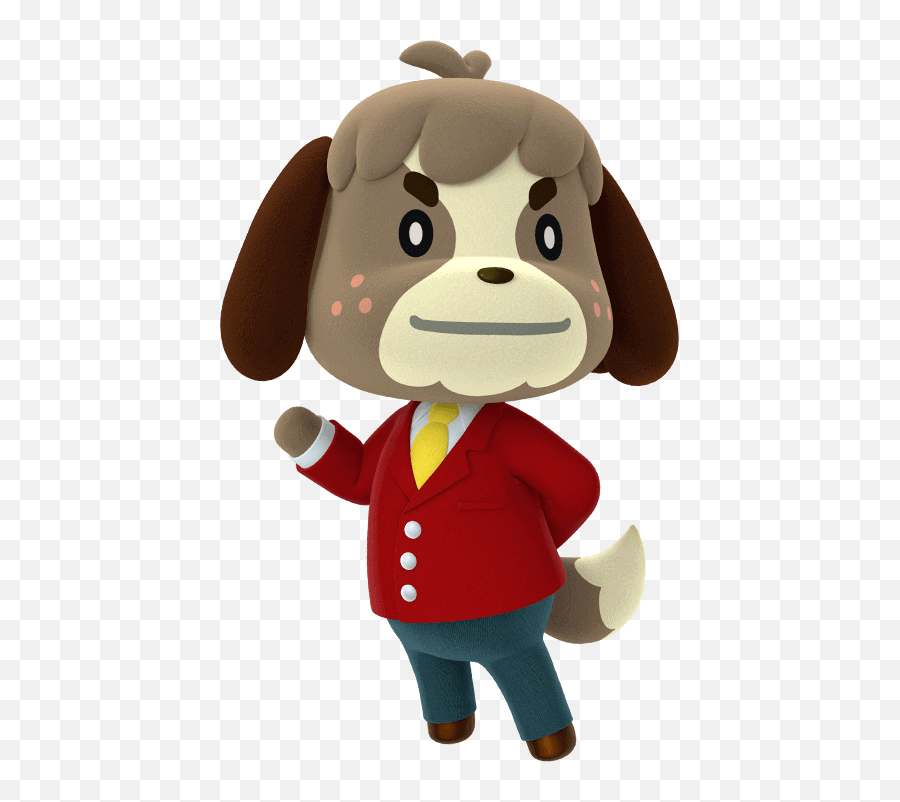 Animal Crossing Digby Transparent Png - Stickpng Digby Animal Crossing Emoji,Animal Crossing Logo