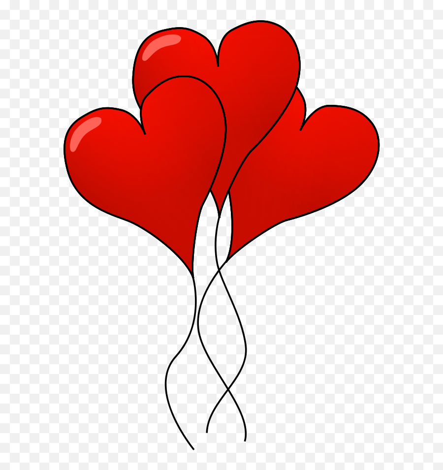 Pink Heart Balloons Clipart - Clipart Best Clipart Best Clip Art February Emoji,Balloons Clipart