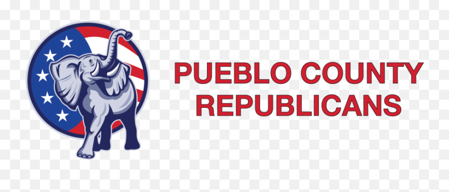 Pueblo County Republican Party Emoji,Republican Elephant Logo