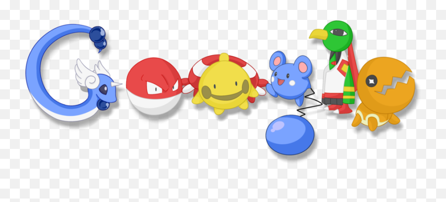 Image - Pokemon Emoji,Original Google Logo