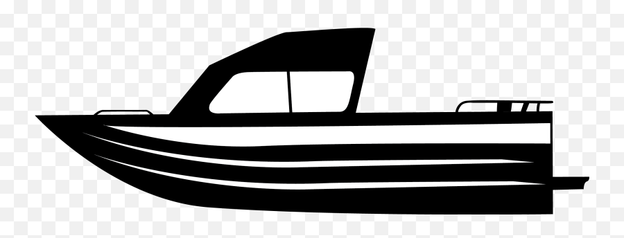 Fisherman Clipart Skiff - Boat Clipart Black And White Free Marine Architecture Emoji,Boat Clipart Black And White