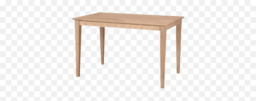 Plain Wooden Table Transparent Png - Table Png Emoji,Table Png