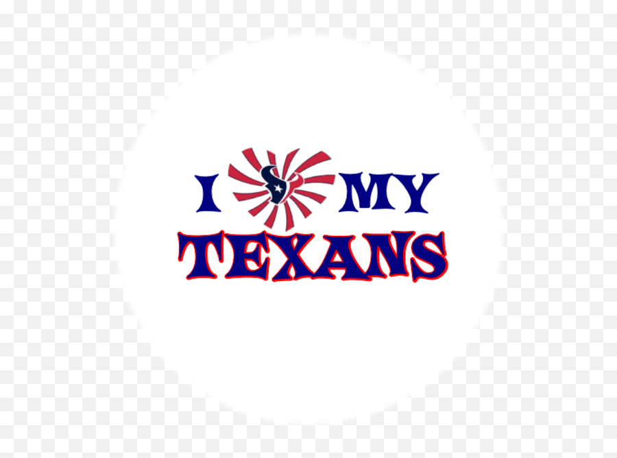 Download I Love My Texans - Love My Texans Full Size Png Dot Emoji,Texans Logo Png