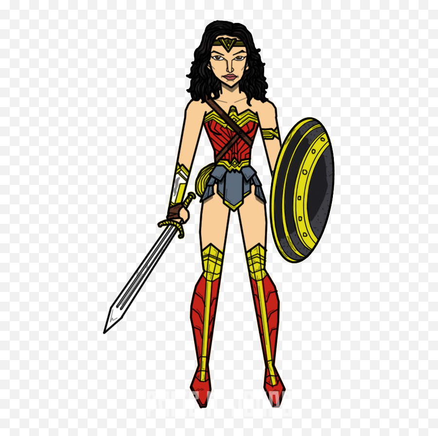 Superhero Patty Jenkins Wonder Woman Commissioner Gordon Dc - Wonder Woman By Efrajoey1 Ondeviantart Emoji,Wonder Women Clipart
