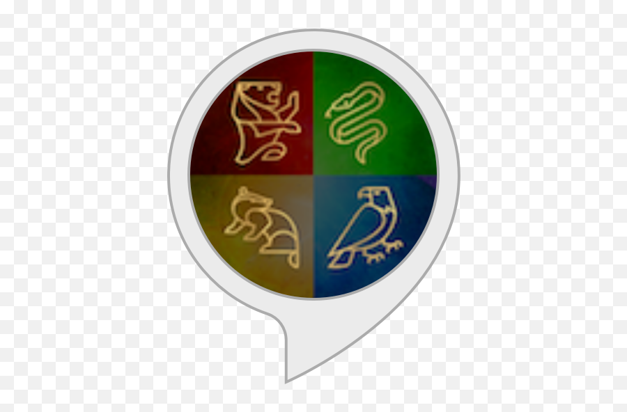 Amazoncom Official Harry Potter Quiz Alexa Skills - Harry Potter House Symbols Pottermore Emoji,Wizarding World Logo
