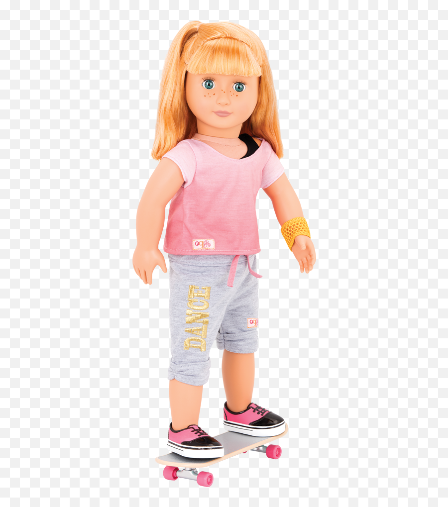 Og Fly Hip Hop Skateboard Outfit For Dolls Our Generation - Our Generation Roupas Scate Emoji,Skateboarding Logo Wallpapers