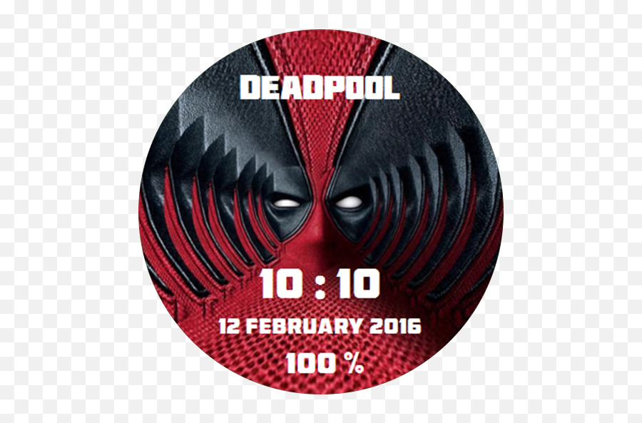 Marvel U2013 Deadpool U2013 Watchfaces For Smart Watches - Dot Emoji,Deadpool 2 Logo