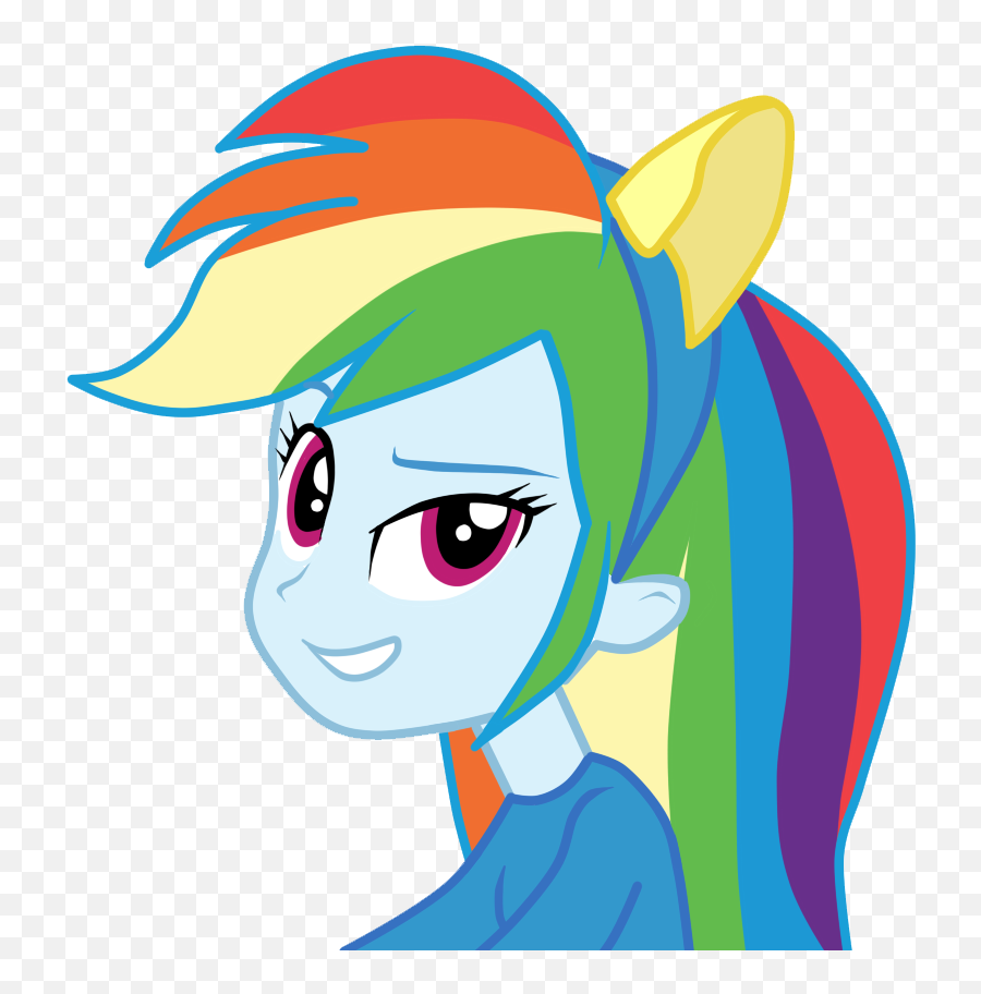 Download Rainbow Dash Equestria Girls - Rainbow Dash Equestria Girl Emoji,Rainbow Dash Transparent