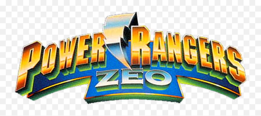 Power Rangers Zeo Titel Png Image With - Power Rangers Zeo Emoji,Power Rangers Logo