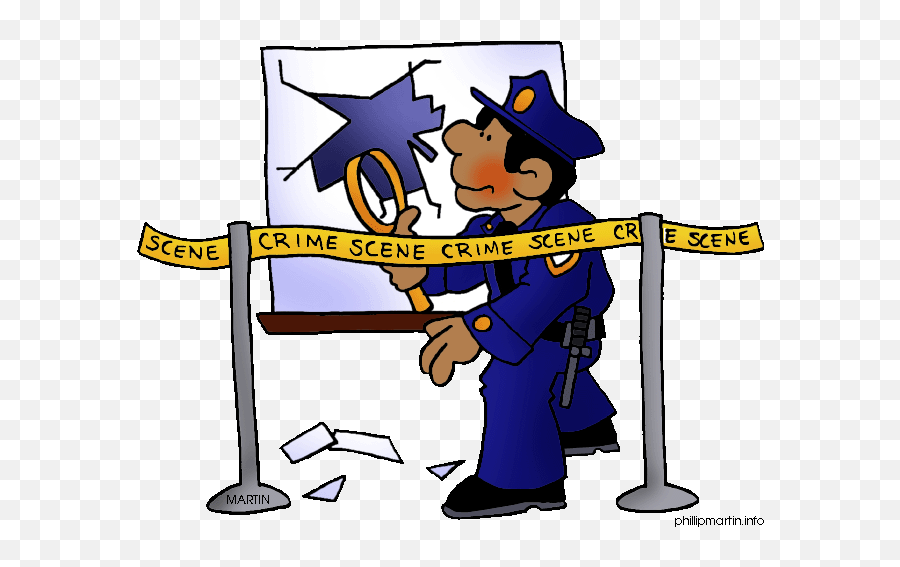 Police Clipart 2 - Investigate A Crime Clipart Emoji,Police Clipart