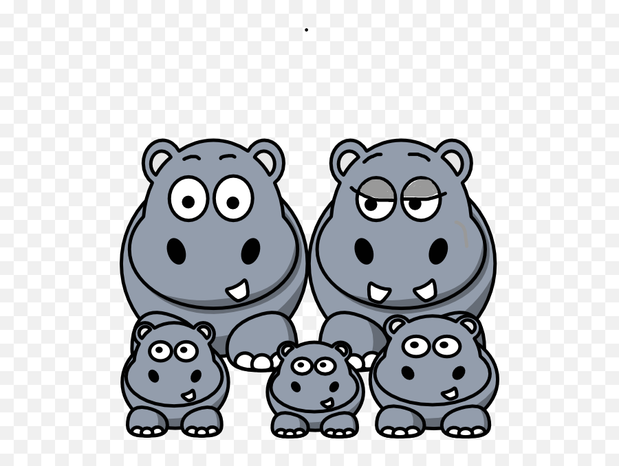 Clipart Images Hippo Clipart Images - Hippo Family Clipart Emoji,Hippo Clipart