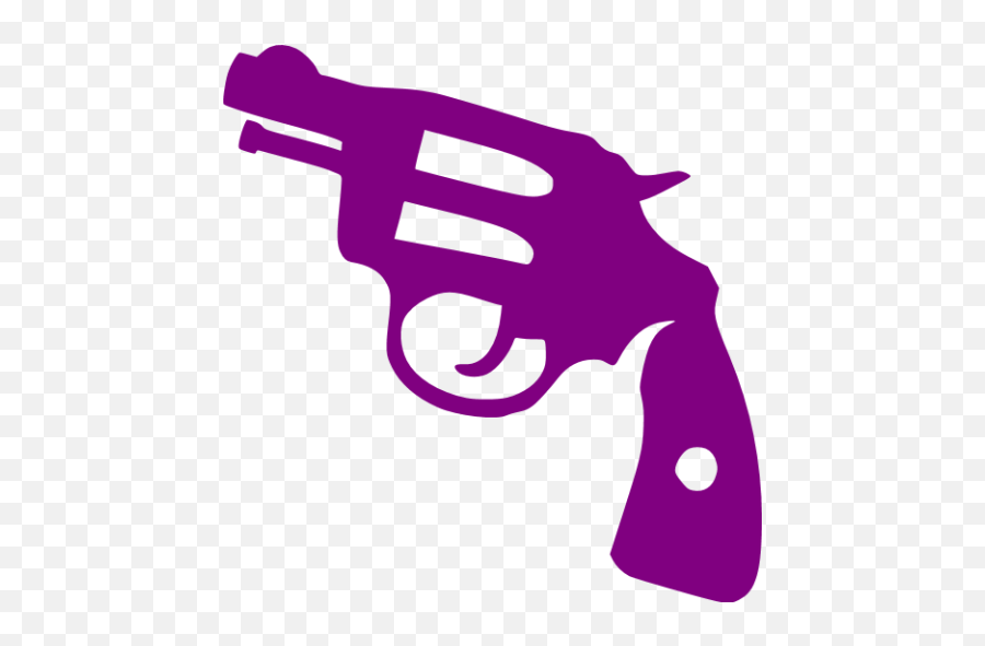 Purple Gun 2 Icon - Free Purple Gun Icons Emoji,Gun Icon Png