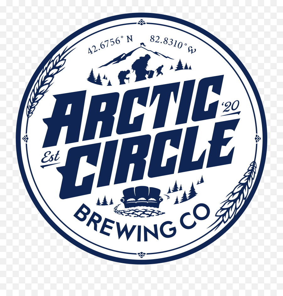 Menu Arctic Circle Brewing Company Emoji,Untappd Logo