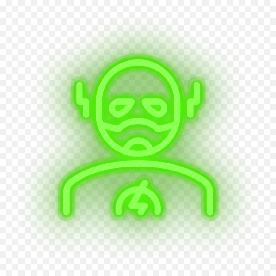 Black - Lightning Neon Sign Famous Characters Led Neon Decor Emoji,Black Lightning Png