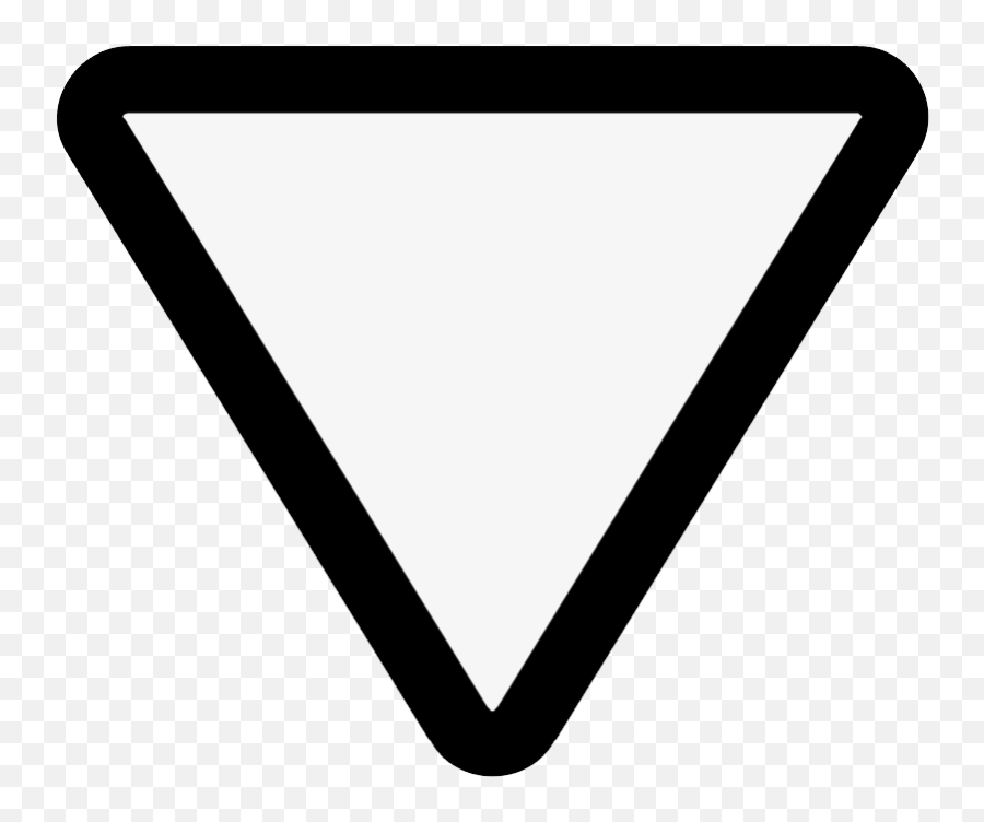 Triangle Png Emoji,White Triangle Transparent Background