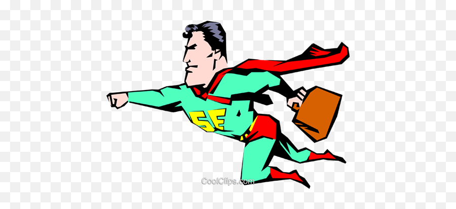 Cartoon Superman Royalty Free Vector Clip Art Illustration Emoji,Body Language Clipart