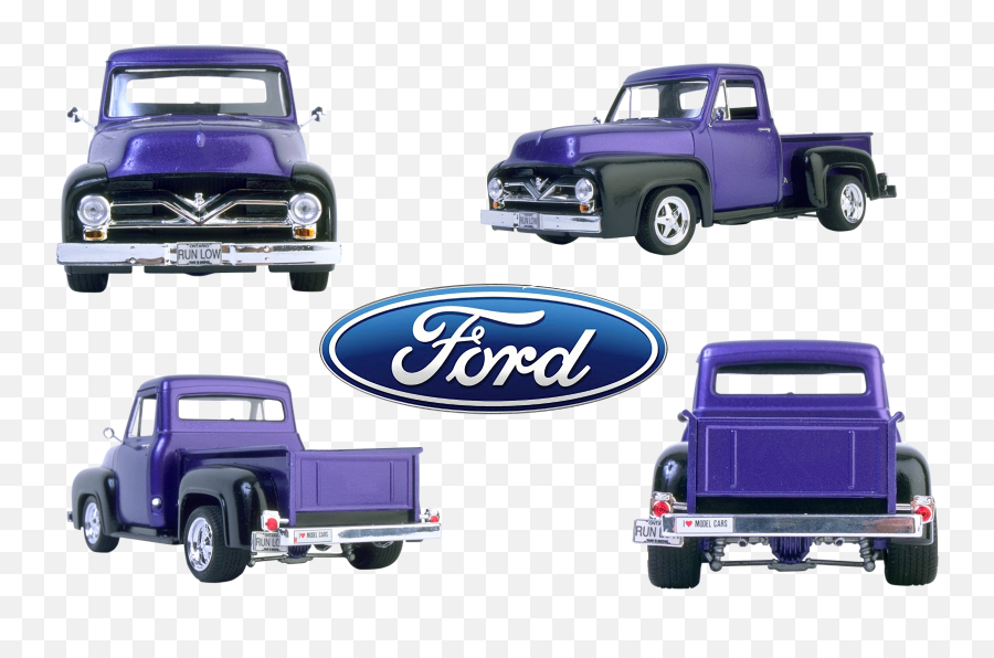 Ford Car 3d Model Free Image Download Emoji,Old Pickup Truck Clipart