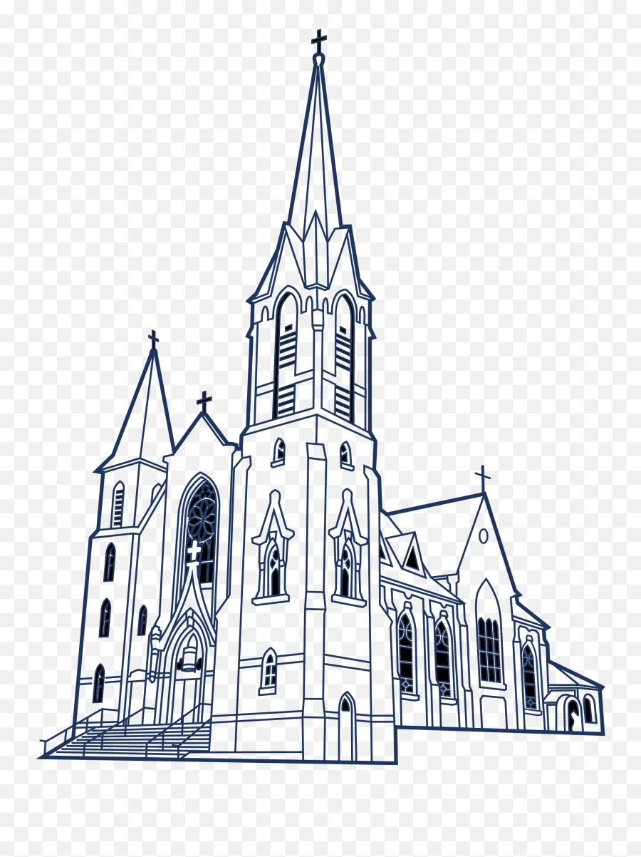 Download Immaculate Conception Church - Catholic Church Emoji,Church Transparent