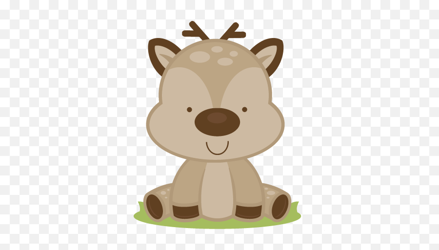 Baby Deer Svg Cutting Files Deer Svg Cut File Baby Deer Svg Emoji,Cute Woodland Creatures Clipart
