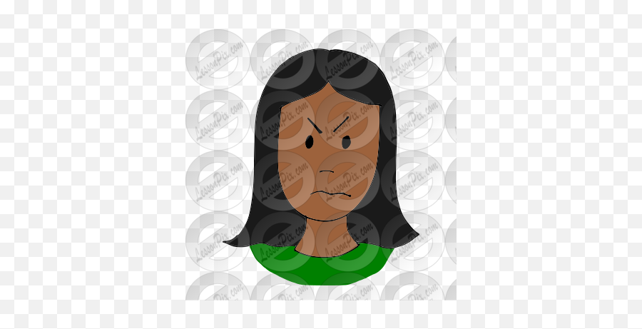 Angry Picture For Classroom Therapy Use - Great Angry Clipart Hair Design Emoji,Angry Clipart