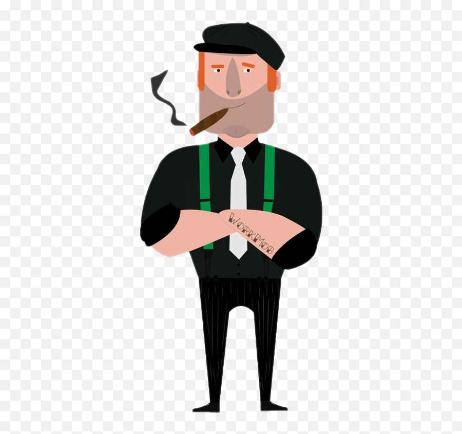 Mussel Clipart Dude - Irish Mob Boss Cartoon Png Download Mafia Leader Cartoon Png Emoji,Boss Baby Clipart