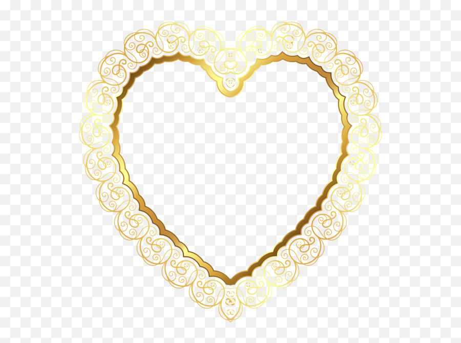 Heart Border - Gold Hearts Transparent Background 850x845 Heart Border Image Png Emoji,Heart Transparent Background