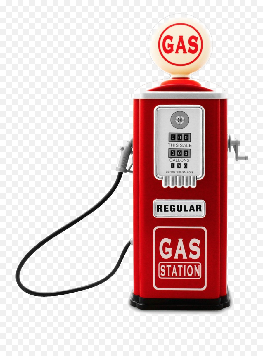 Gas Pump Vintage Gasoline Clipart - Toy Gas Pump Emoji,Gas Station Clipart