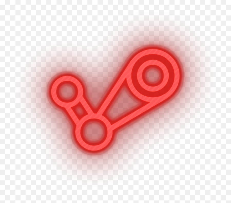 Logo Steam Neon Sign - Dot Emoji,Neon Logo