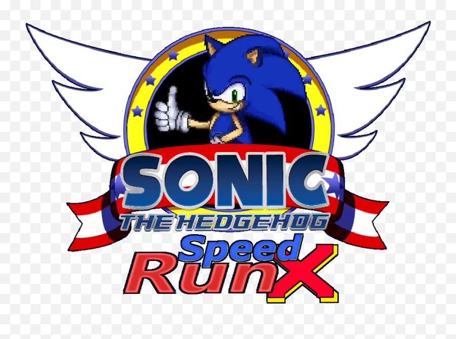 Sonic Speedrun X - Gulfood Emoji,Sonic X Logo