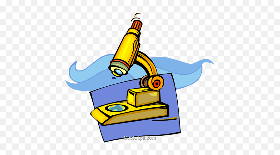 Science Microscope Royalty Free Vector Clip Art - Science Microscope Art Emoji,Microscope Clipart