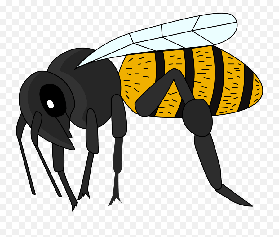 Bee Clipart - Biene Clip Art Emoji,Bee Clipart