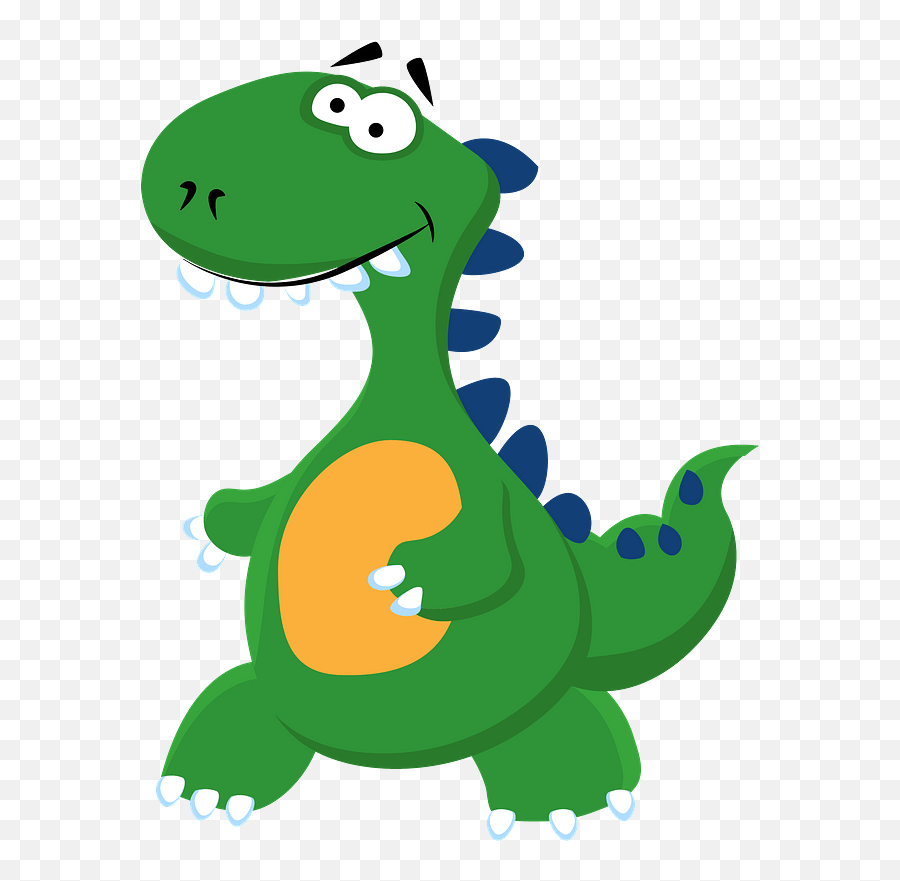 Cute Dinosaur Clipart - Animal Figure Emoji,Dinosaur Clipart