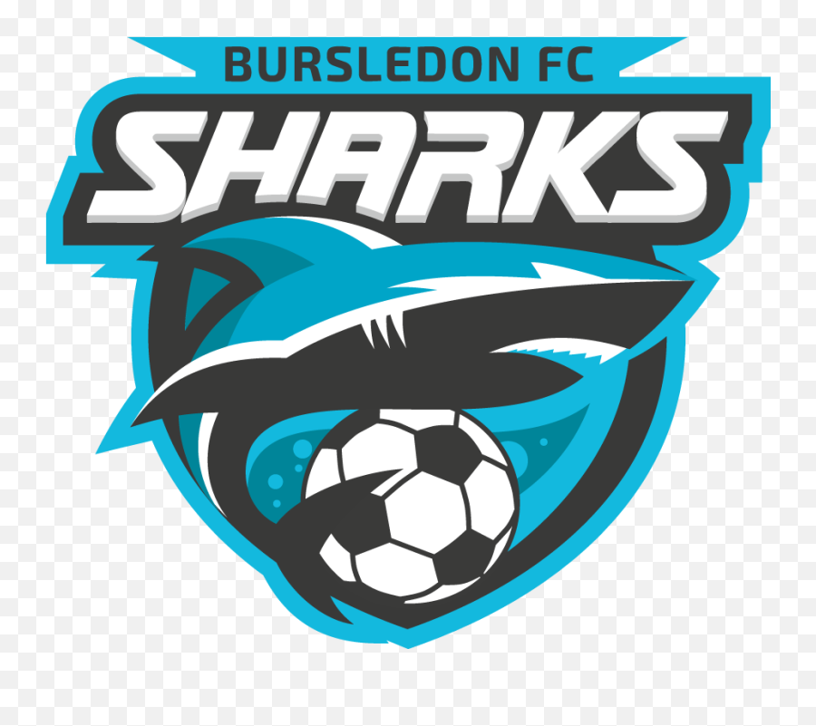 Bursledon Sharks Fc Logo - Escudo Sharks Emoji,Shark Logo