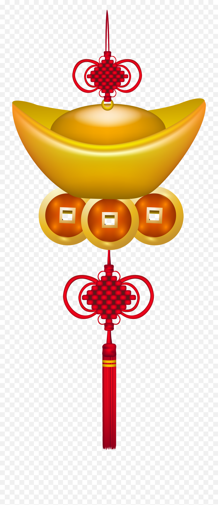Download Chinese Ornament Png Clip Art - Chinese New Year Ornment Transparent Emoji,Ornament Clipart