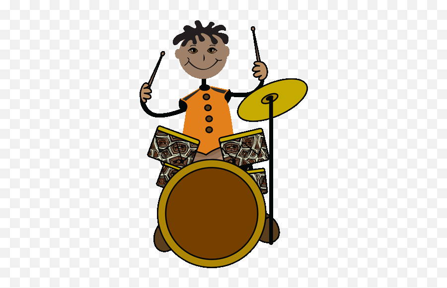 Free Drummer Cliparts Download Free - Playing Drums Clipart Gif Emoji,Drum Clipart