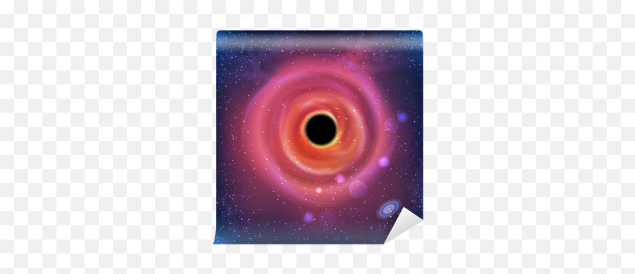 100 Vector Beautiful Glowing Galaxy Black Hole Wall Mural Emoji,Black Hole Clipart