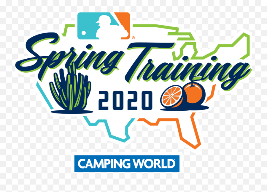 Mlb Spring Training Alternate Logo - 2020 Mlb Opening Day Logo Transparent Emoji,Mlb Logo