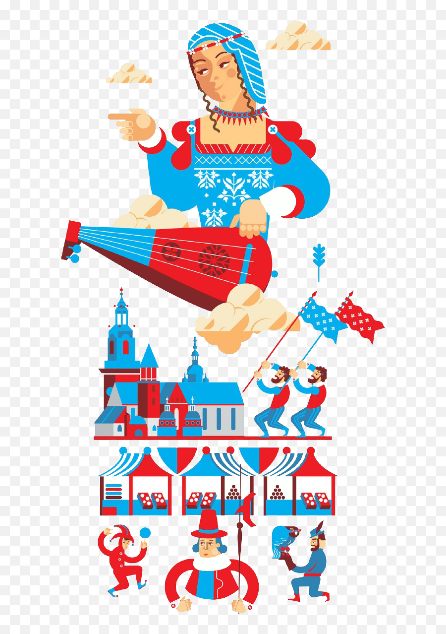 Russia Cartoon Elements Clipart - Full Size Clipart Emoji,Russian Hat Transparent
