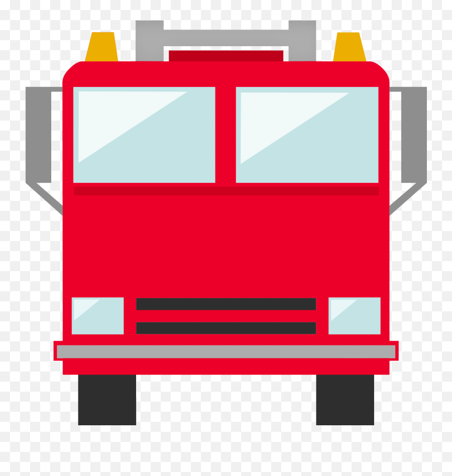 Fire Truck Icon - Transparent Fire Truck Icon Emoji,Fire Truck Clipart