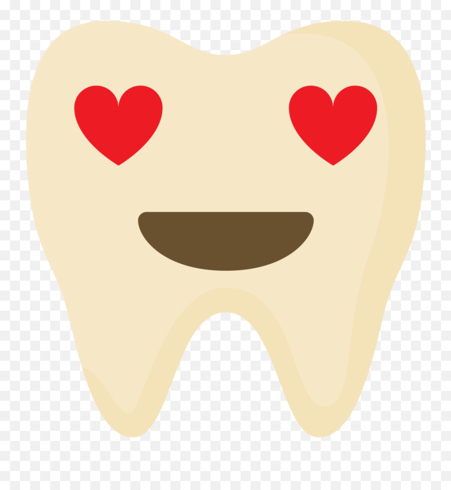 Free Emoji Tooth Love 1202864 Png With Transparent Background,Tooth Transparent Background