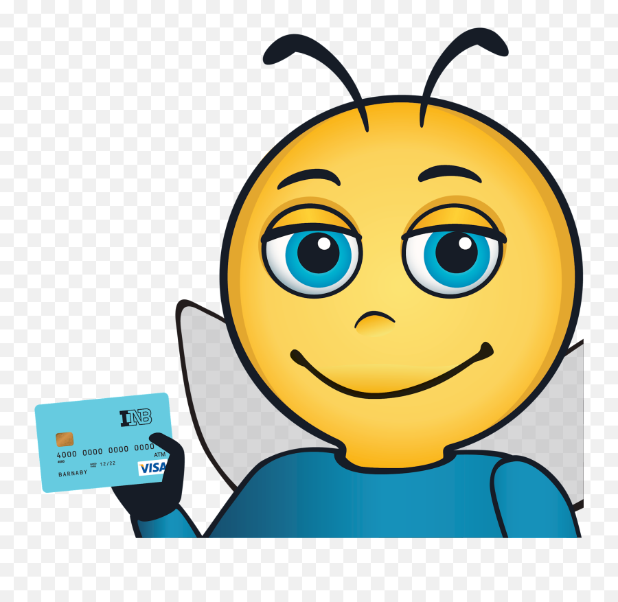 Manage Your Inb Debit Card With Digital Banking Inb Emoji,Number Bond Clipart
