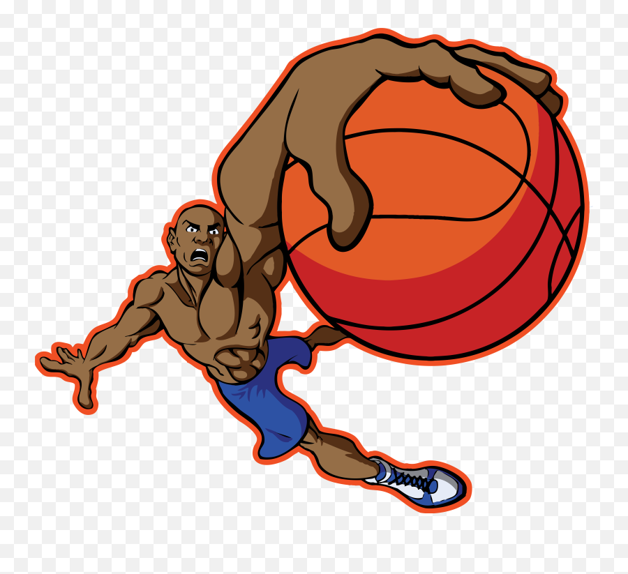 Basketball Cartoon Free Basketball Cartoon Download - Transparent Basketball Players Cartoon Emoji,Basketball Transparent