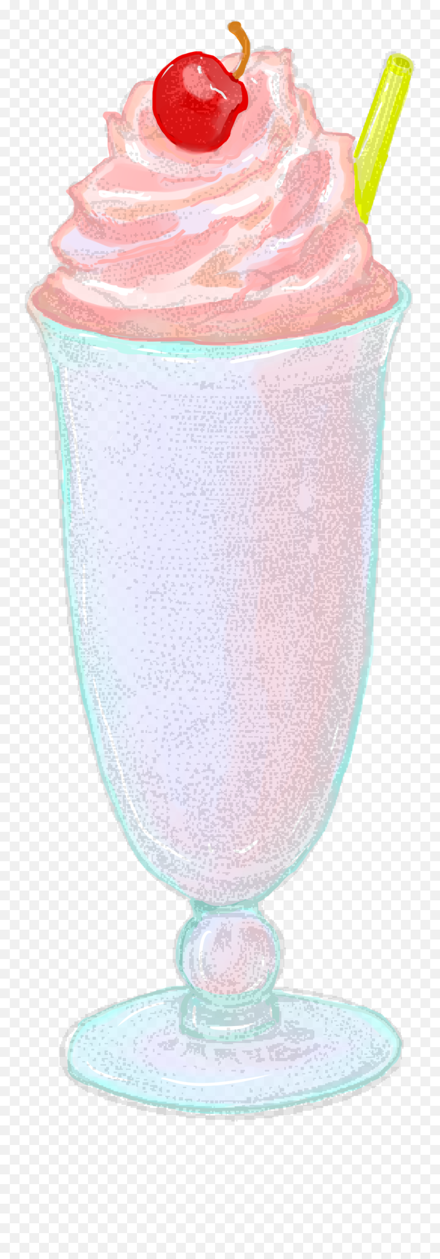 Milkshake In Tall Glass Drawing Free Image Download Emoji,Milkshake Png