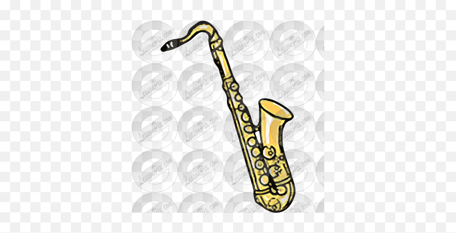 Sax Picture For Classroom Therapy Use - Saxophonist Emoji,Saxophone Clipart