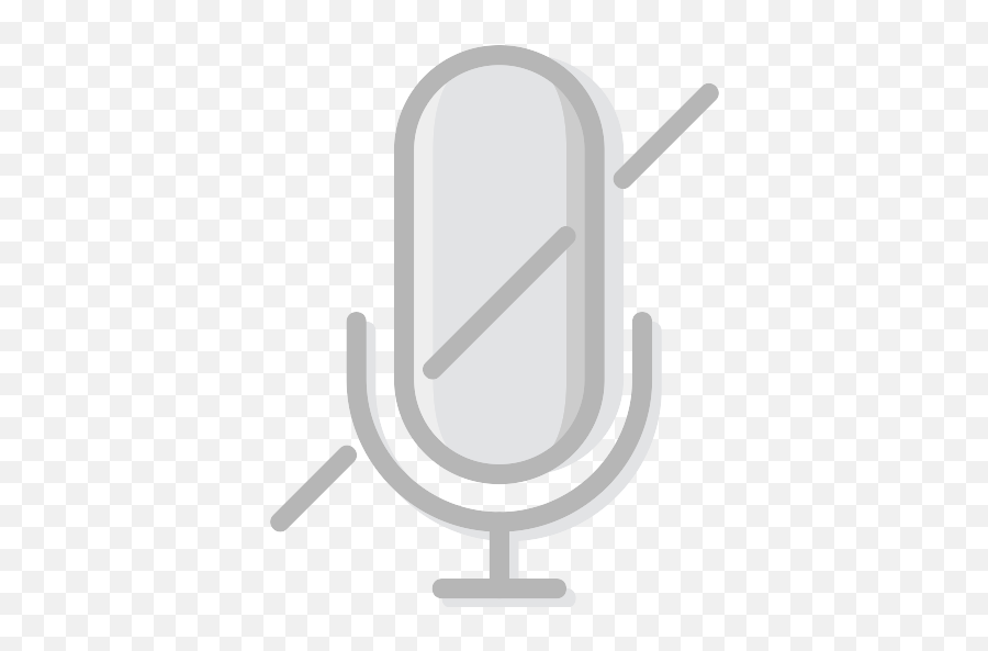 Mute Microphone Vector Svg Icon - Empty Emoji,Microphone Png