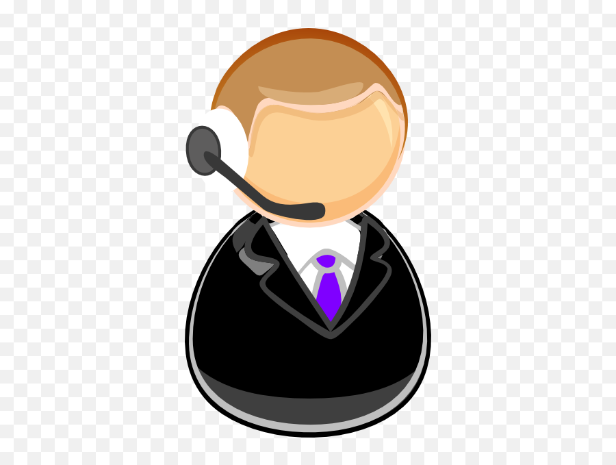 Download How To Set Use Man In Suit Clipart - Customer Worker Emoji,Suit Clipart