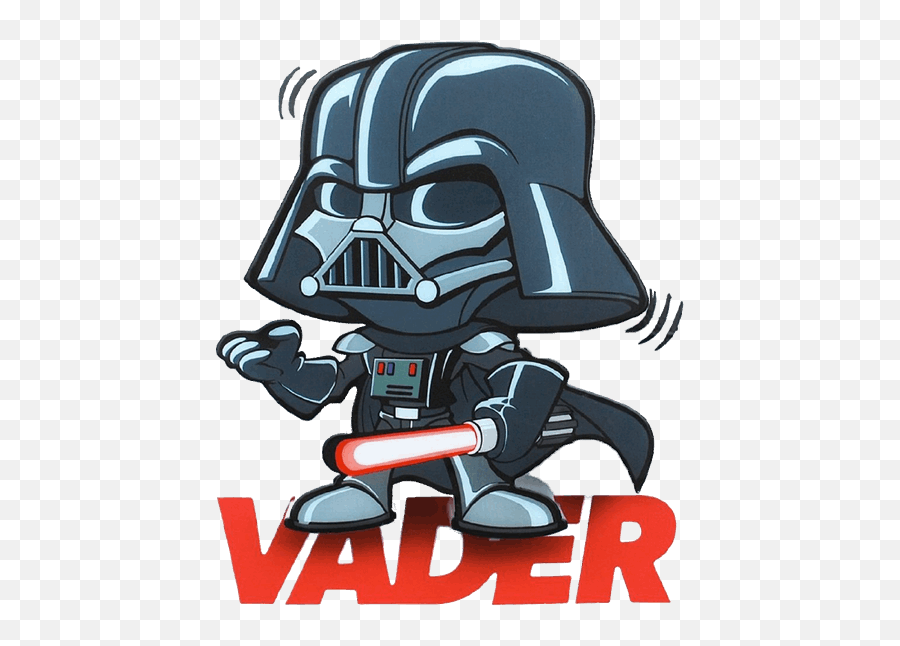 Star Wars Darth Vader Animated - Cartoon Darth Vader Animated Emoji,Darth Vader Clipart