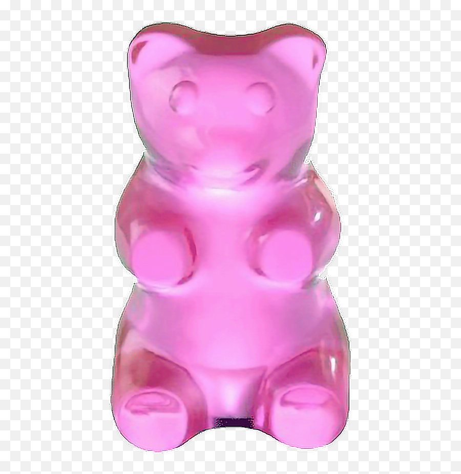 Pink Gummy Bear Transparent Background - Transparent Background Gummy Bear Transparent Emoji,Bear Transparent